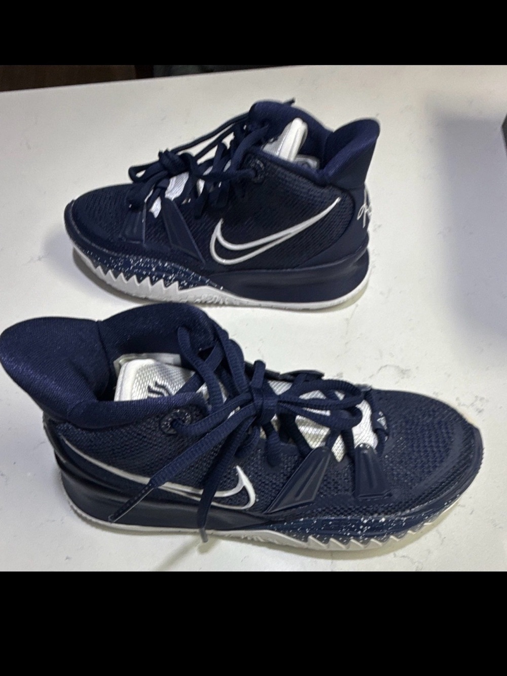 Nike Kyrie 7 TB Midnight Navy White Shoes Men 4 / Women 5.5 DA7767-402